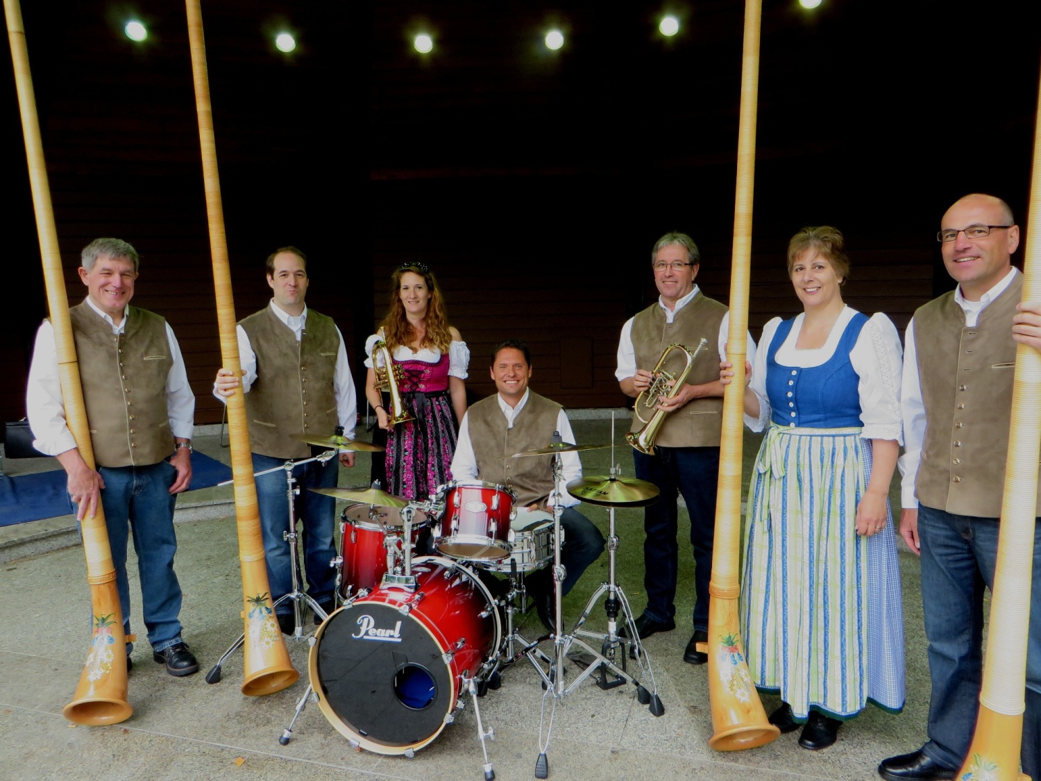 Konzert mit Flügelhornduo und Percussion